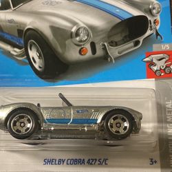 2024 Hot Wheels K Case Shelby Cobra 427 S/C Rolling Metal #181