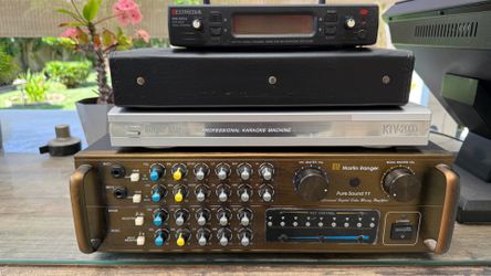 Professional Grade KTV Karaoke + Amplifier