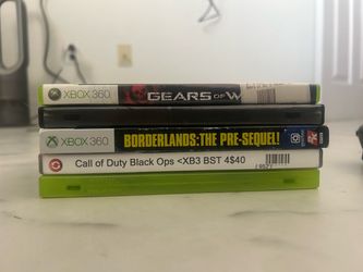 Xbox 360 games (read description)