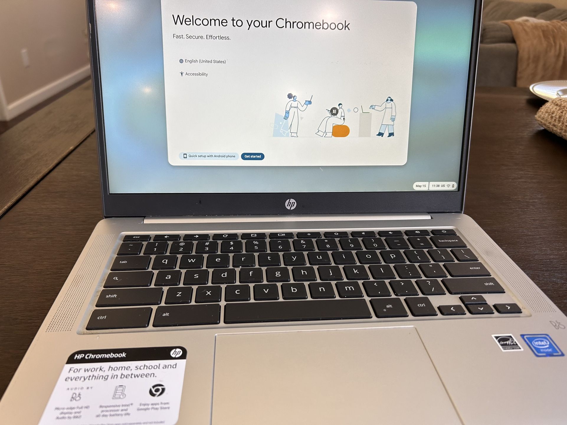 Chromebook laptop