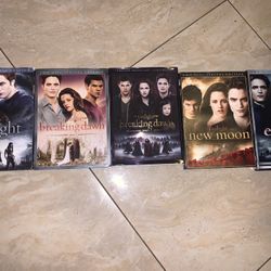 Twilight The Complete Saga On DVD 🔥