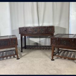 Ashley Furniture End Tables & Sofa Console 