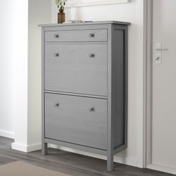IKEA HEMNES Shoe Cabinet Grey