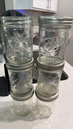 7 mason jars