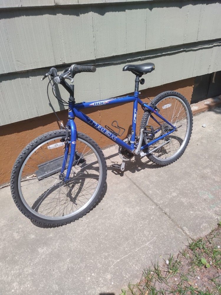 Vintage Blue Trek Mountain Bike Bicycle 90s