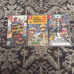 Mario Nintendo Switch Games