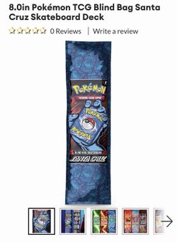 Santa Cruz POKÉMON Skateboards Sealed Lot Of 6