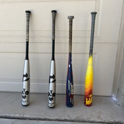 Baseball Bats - Demarini, Hype Fire, Cat9