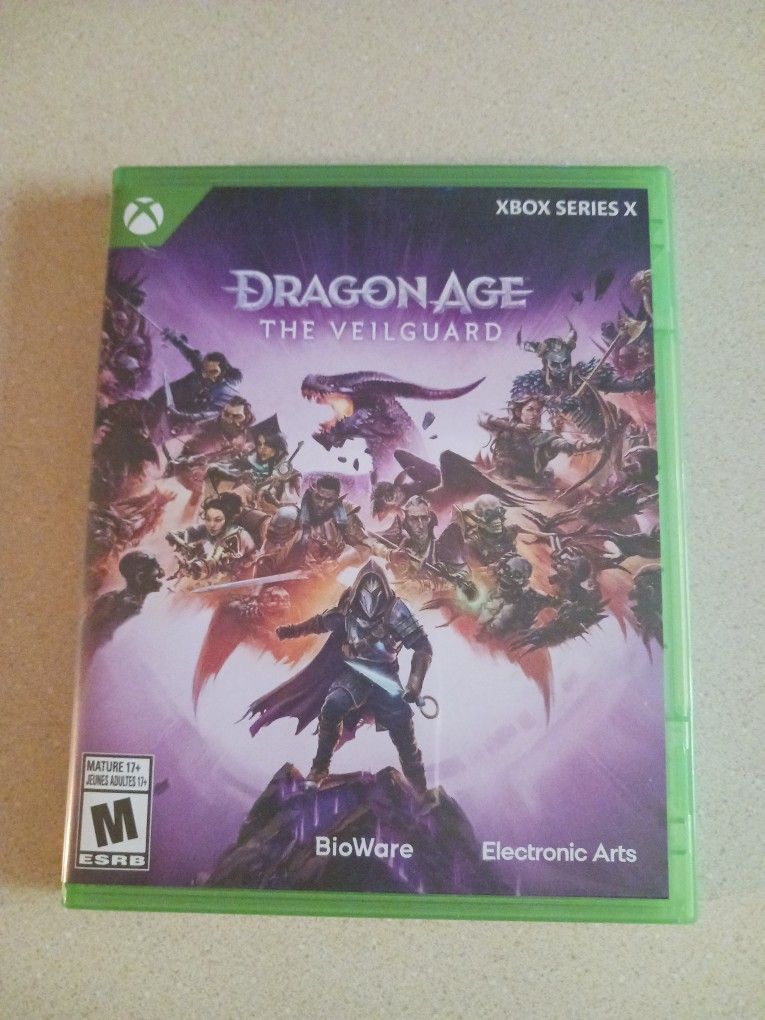 Dragon Age. The Veilgaurd 2 Disc Set. Xbox. Brand New Never Used