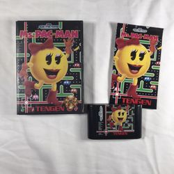 Sega Génesis Ms. PAC-MAN 
