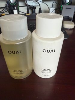 OUAI Shampoo Conditioner Set for Fine Hair, 10 fl oz (300ml)
