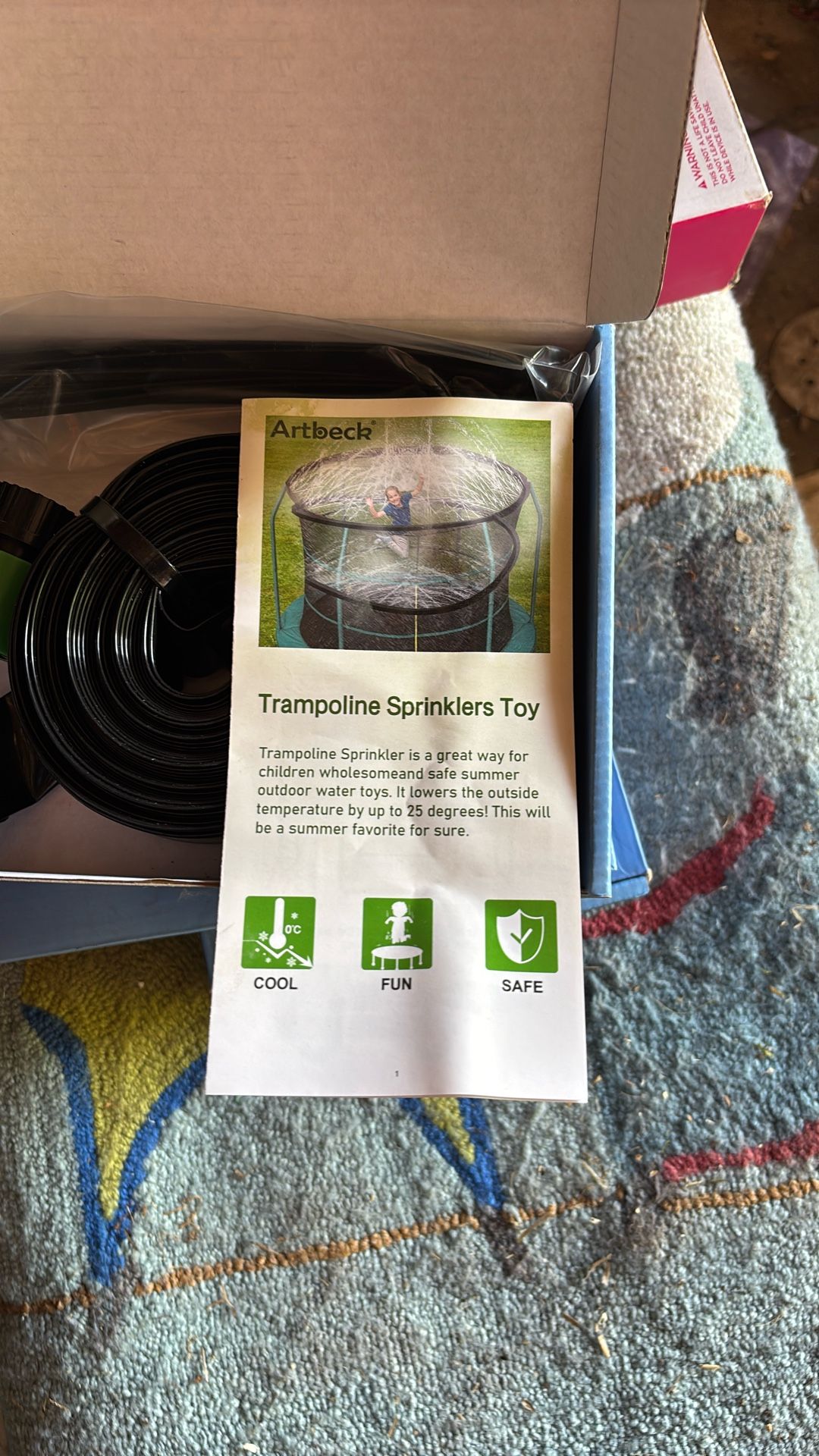 Sprinkler For Trampoline New. 5$ Holly Area