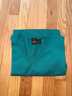 Hugo Boss Merino Wool Long Sleeve Top