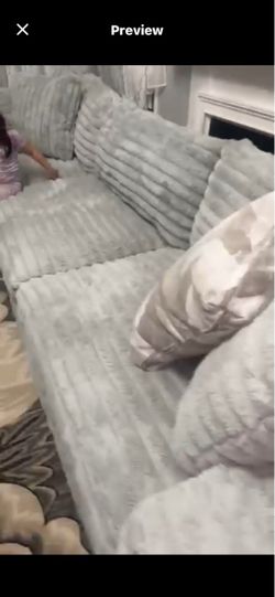 Grey sectional