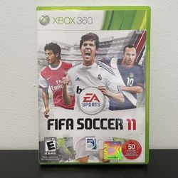 FIFA Soccer 11 Xbox 360 CIB w/ Manual Like New Donovan Video Game Microsoft