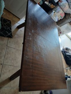 Dining table with chairs