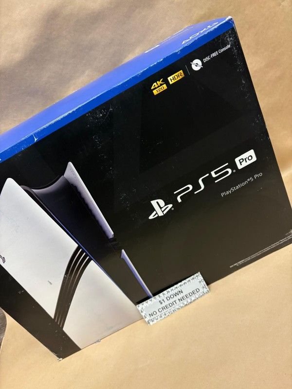 Playstation 5 Pro PS5 Pro Gaming Console New - Only $1 Today Pay The Rest Later!