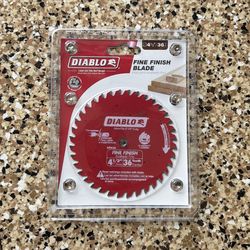 Diablo fine finish blade 4 1/2 inches/36 teeth