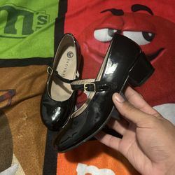 Black Patent Leather Kids Dress Shoes