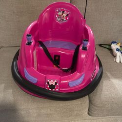 Minnie Bumper Car with Charger