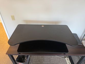 Rocelco 37.5" Height Adjustable Standing Desk Converter