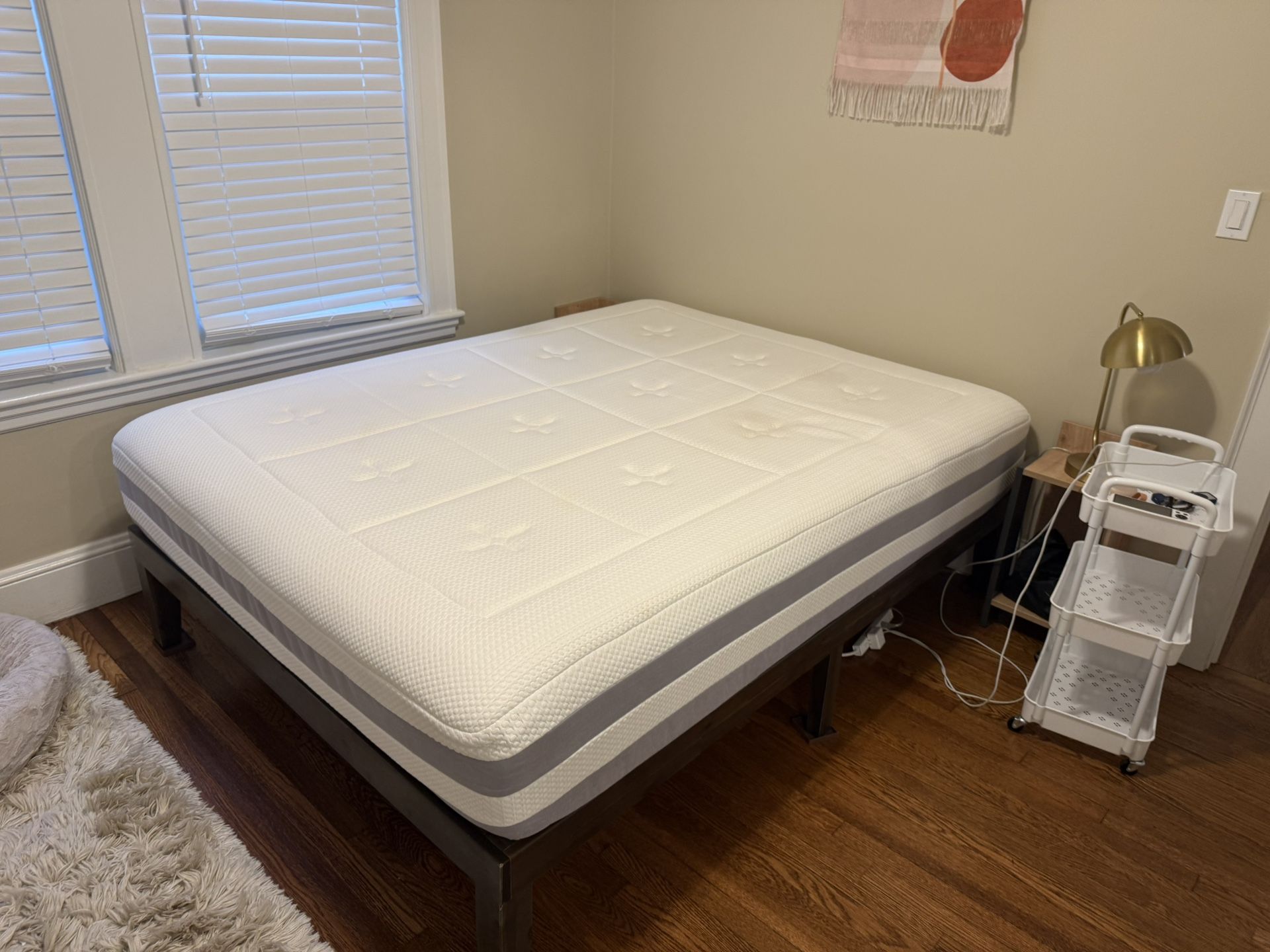 Queen Size Bed With Frame If You Pay List Price We Will Get It Professionally Cleaned 