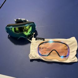 SMITH Skyline ChromaPop Goggles in Great Condition 
