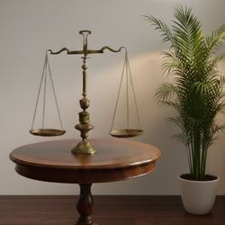 Huge Bakers scale 34 in high.