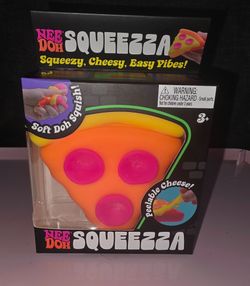 NeeDoh Squeezza Pizza Squishy Toy – Brand New in Box