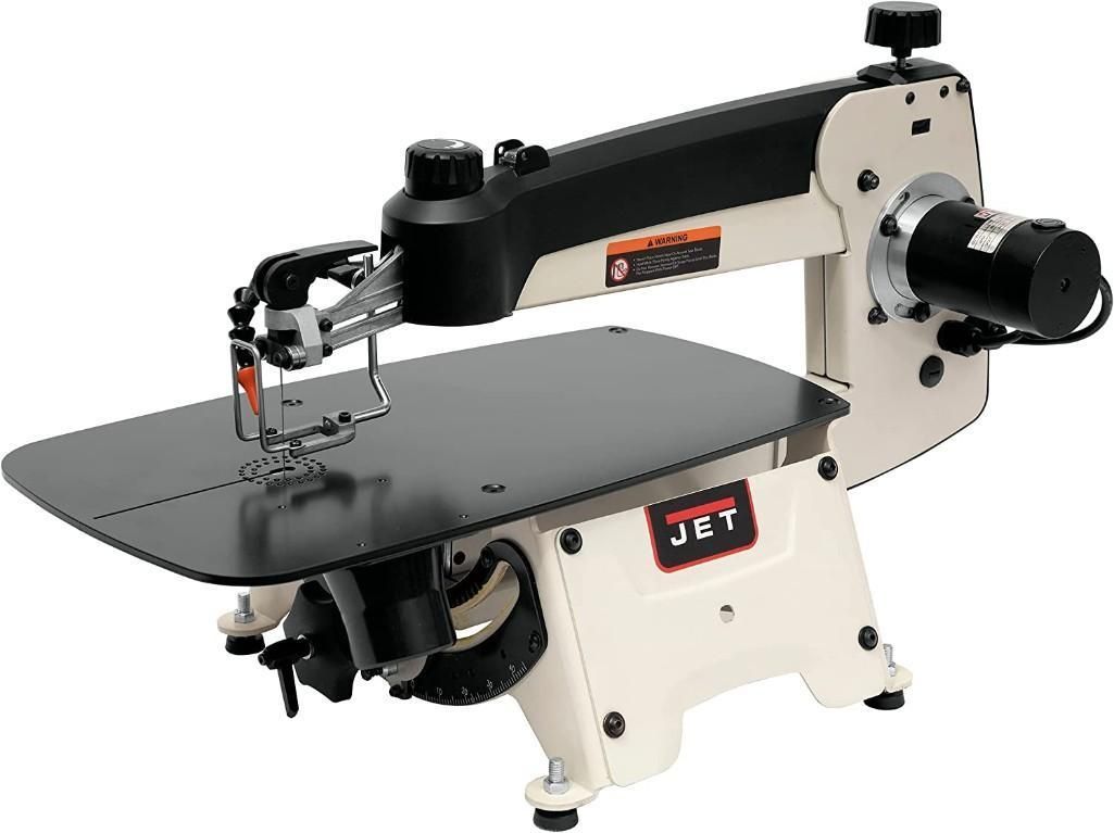 JET 18" Variable Speed Scroll Saw w/ Quick Change Blades, M/N JWSS-18B