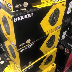 Kicker C12 On Sale Today For 69.99 