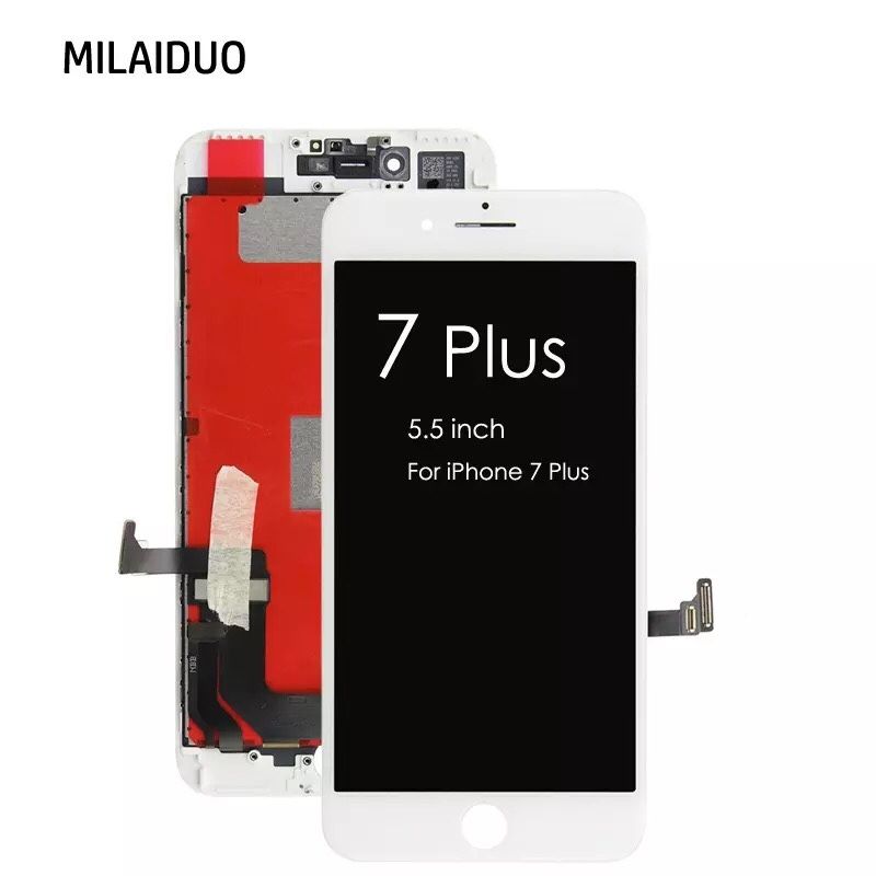 for iPhone 7 Plus black/white LCD display with touchscreen