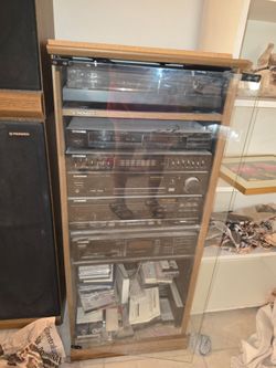 Vintage pioneer stereo system