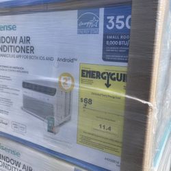 350 Sqft Hisense Window AC 8,000 BTU
