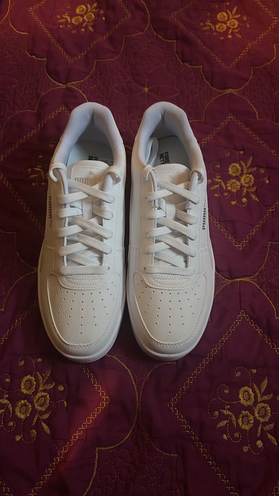 White Puma Shoes/ Brand New Without Box