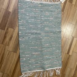 Handwoven Vintage Rug From Sauder Farm And Craft Village