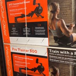 PRO TRAINER 500 iFIT Connected ROWER 