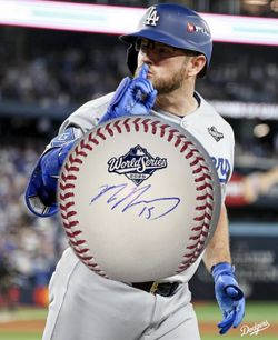 Dodgers Max Muncy Signed 2025 World Series Baseball