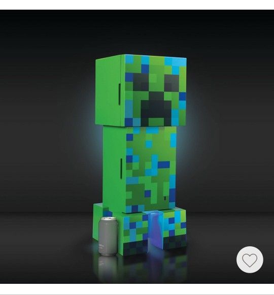 Minecraft Mini Fridge, Creeper Figure 