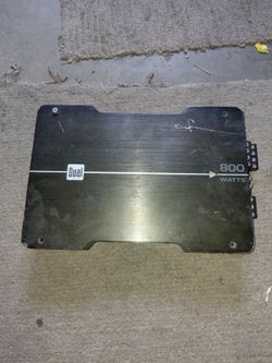 Dual amp 800 watts