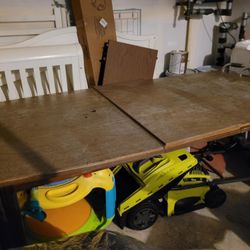 Heavy  Wood  Dinning Table