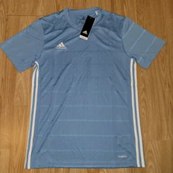 Adidas Mens Campeon 21 Jersey - Blue Size Medium 