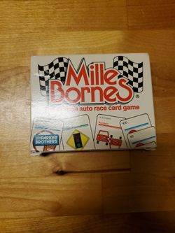 Mille Bornes French Auto Race Card Game