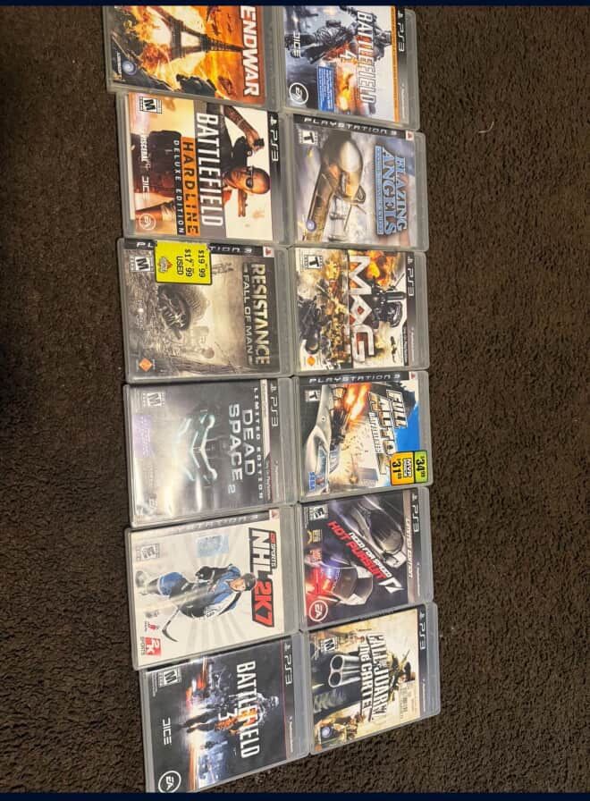 PS3 Games ($10 Each )