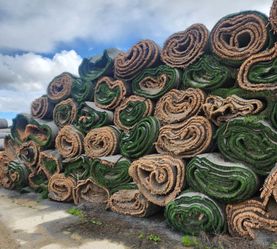 ONLY $80 PER ROLL / USED ARTIFICIAL GRASS  / SYNTHETIC TURF 