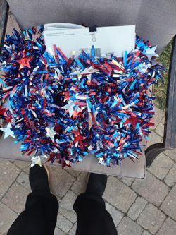 4th of July Garland ( New Never Used)