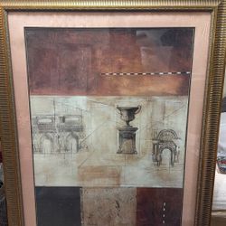 Large Artwork Framed Piece. 
