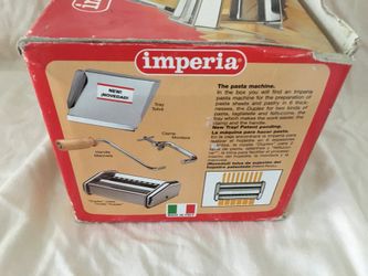  Pasta Maker Machine by Imperia- Heavy Duty, Italy Made