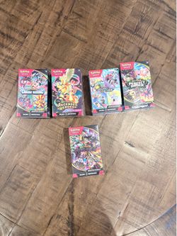 Pokemon booster bundle ascended heroes, perfect order, journey together, Pitch Black, Chaos Rising