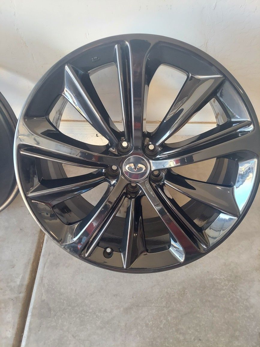 Infiniti Q60 Red Sport 20" Oem Wheels